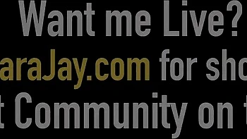 Sara Jay and Cristi Ann's Big Ass Lesbian Fuck