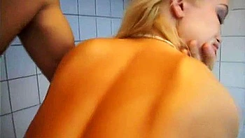 Vintage Lesbian Blonde & Brunette Anal Fuck