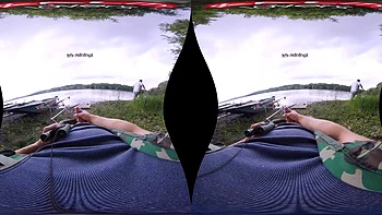 Amatrice russe cowgirl et branlette VR