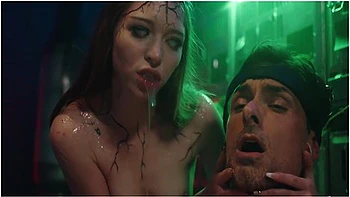 Anna, Octavia & Scarlett Turn Couple Into Lesbian Sex Slaves