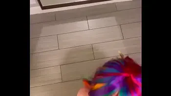 Melody Parker Having Her One Night With Gibby The Clown