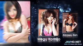 Japanerin mit großen Titten bläst, Doggy und Missionarsstellung