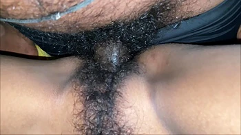 Hot Hairy Boyfriend Fucks His Cute Girlfriend
