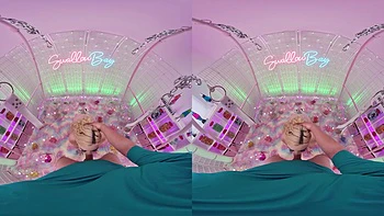 Boquete hardcore da Lexi com meia arrastão e salto