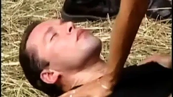 Farm Fun: Teens Blowjob, Doggy and Cowgirl