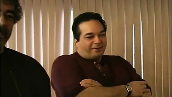 Толстый зад Байрона Лонга трахает огромный черный член