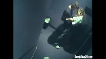 Dick sucking office ho rides cleaners cock