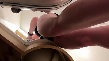 Hidden Cam Catches Busty Blonde Teen Changing