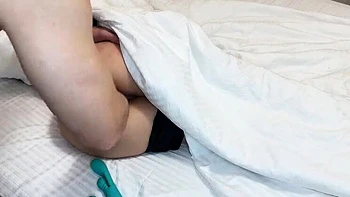 Stepdad Catches Teen Masturbating, Teaches Her to Fuck - Amateur Russian