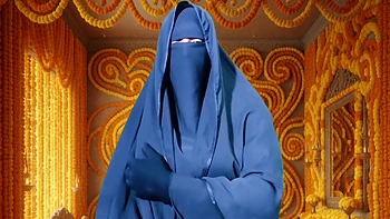 Mujer hijabi india follada duro por hermanastro