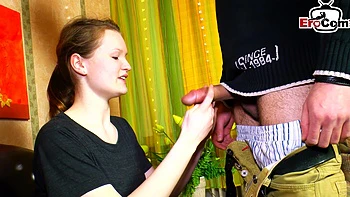 Namorada alemã fode com o namorado por uns trocados