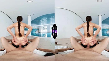 Vixi Rafi monta e chupa na putaria da piscina