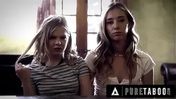 PURE TABOO Pervy Counselor Convinces Frenemies Haley Reed and Coco Lovelock To Have A Threesome