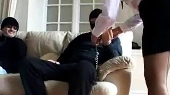 Milf Cops Threesome: Doggy, Big Tits Blonde