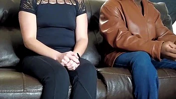 Awkward Hotwife MILF Helps Virgin Stepson Take 10.5 Inch BBC