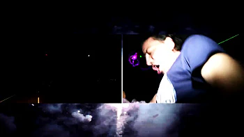 Brunette MILFs in Wild Disco DP Gangbang