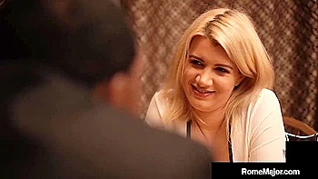 Blonde Milf Sucks Big Cock and Eats Pussy