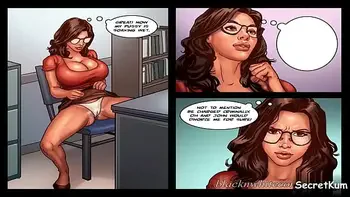 Detention season #1 Ep. #2 - BBC Collage Student Fucked Ebony Teacher in her Office.
