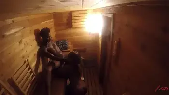 WHAT HAPPENS IN THE SAUNA STAYS IN THE SAUNA