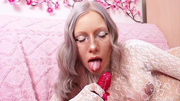 Your Slut Sucks Good Till She Gets Creampied in Mouth