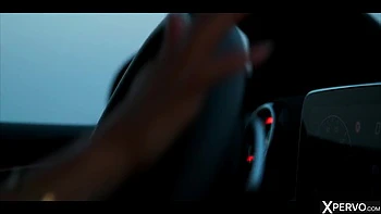 Little Caprice Spanked in Latex Lingerie