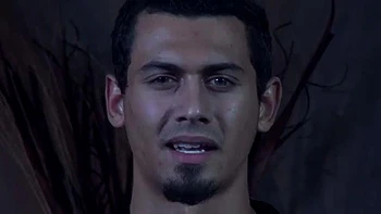 Adolescente negra fazendo boquete, cachorrinho e cowgirl