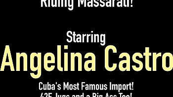 Angelina Castro e Maserati em ação com cougar BBW negra