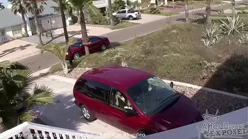 gorgeous skinny chick with no tits gets double teamed by 2 camera guys on spring break