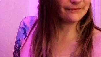 Leann, brunette amateur with huge tits solo