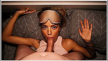 Woke Up Sexy Stepsister for Rough Big Cock Fuck