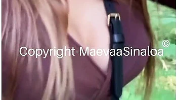 Cum Covered Face Walk After 4 Public Facials