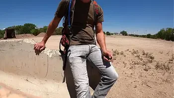 Putting a vibrator in a condom and cumming in public