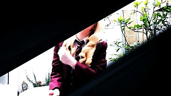 Schoolgirl Spanked OTK, Rough Lesbian Punishment