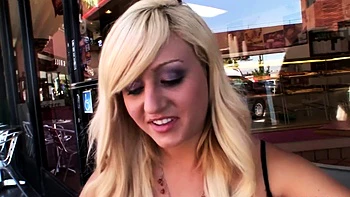 18yo Blonde Danielle Kahn Sucks Big Cocks POV