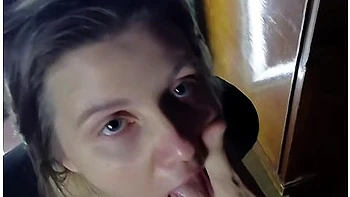 Bound, Gagged Bitch Swallows Big Cock Deep – Lovessie Slave