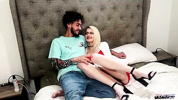 Sinful Trans Blonde Rachel Sexton Fucked Bareback