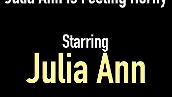 Crazy Julia Ann's Busty Blonde Handjob Fun