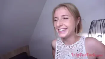 AMWF, Beautiful blonde hair, beautiful fairy skin, and her expressions were charming