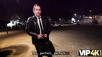 Charlie’s mature tits fucked by big white cock