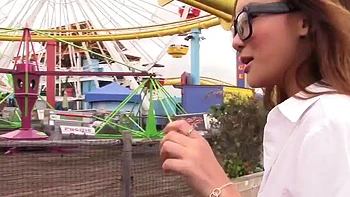 Asian Teen Alina Li: Blowjob, Cowgirl & Missionary Fuck