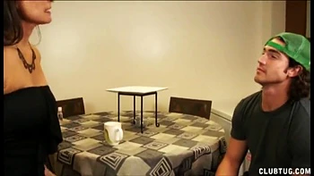 Stepmom Jerks My Big Cock POV Vintage Milf