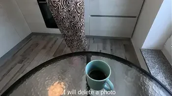 Quick morning sex with hot stepmom. She begs for creampie