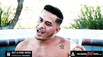 Bisexual clip with looking-good Adira Allure from We Swing Both Ways