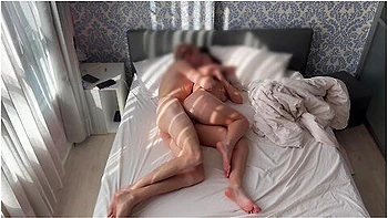 Passionate Sex Of A Real Couple In The Morning, Horny Big Ass