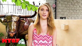 Fine-looking Hannah Hays at missionary clip