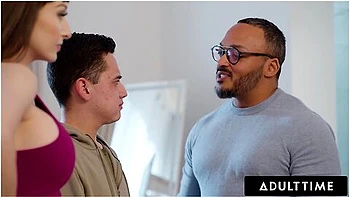 Milf Lexi Luna Catches Cheating Husband & Fucks Stepson Right In Front Of Him! Cuckold