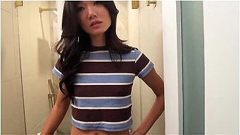 Cute Asian Stepdaughter Begs To Try Stepdads Thick Cock In Her Ass - Lucy Mochi