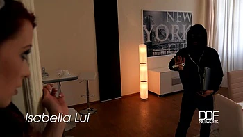 Caught In The Act: Maid Gets Fucked By Thief During Burglary