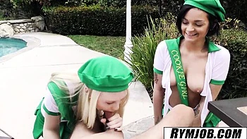 Beauteous Kylie's ass lick clip