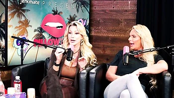 Pillow Talk featuring Brittany Andrews and Gabbie Carter's talking action
